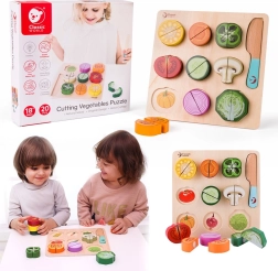Wooden Vegetable Cutting Set Classic World