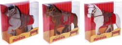 Pluchen paard met lange manen 16 cm