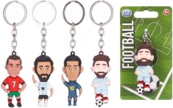 sleutelhanger voetballer Messi of Ronaldo 6 cm