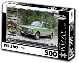 RETRO-AUTA puzzle VAZ 2103 (1978) – 500 pieces