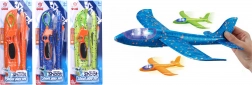 Lanceervliegtuig met lichteffecten 34 cm