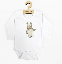 infant long-sleeve bodysuit New Baby Polar Bear 86