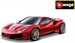 Modèle en métal Bburago Ferrari 488 Pista 1:24 rouge