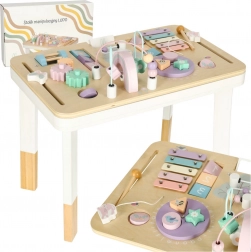 Montessori activiteitentafel LULILO LUDO, pastelroze