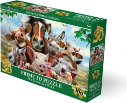 3D Puzzle Smiling Farm Animals