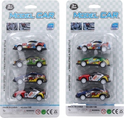 Set auto’s 6,5 cm - 4 stuks