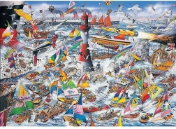 Puzzle I Love Ships 1000 Pieces by Gibsons
