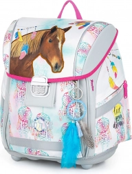 Sac à dos scolaire Premium Light avec motif de cheval
