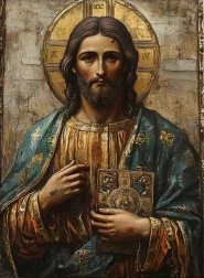 Diamond painting Jezus Christus 30 × 40 cm