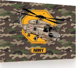 Desk mat with helicopter motif 60 × 40 cm