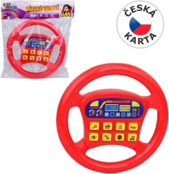 Kids’ steering wheel 19 cm, battery-powered