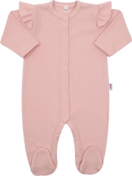 Babykatoenen onesie New Baby Practical roze