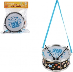 Kunststof trommeltje met draagriem en stokjes 23 × 10 cm