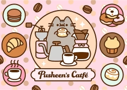 Puzzle 500 pieces – PUSHEEN in a Café Trefl