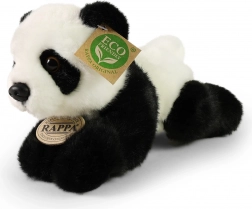 Plush lying panda 20 cm ECO‑FRIENDLY RAPPA