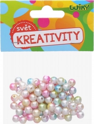 Gekleurde parelkralen 20 g