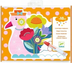 Waterkleurplaten DJECO – regenboogdiertjes