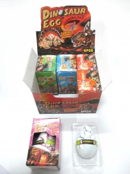 Egg with Growing Dinosaur 12x8 cm