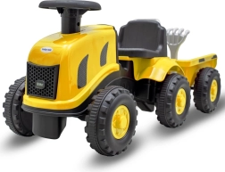 Draisienne tracteur pour enfants avec remorque et outils Baby Mix Benny jaune