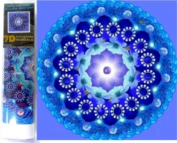 Diamant schilderen 7D Middernacht mandala 30 × 30 cm