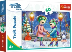 Puzzel 60 stukjes Winter bij de Treflíks