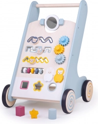 Houten actief loopwagentje Bigjigs Baby Bosdieren