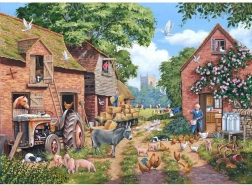 House of Puzzles Puzzle Farm Focus 1000 Pieces