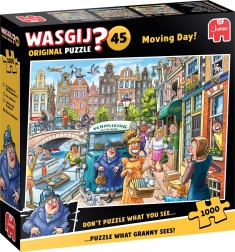 Puzzle Jumbo Wasgij 45: Déménagement 1000 pièces