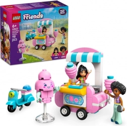 Lego Friends suikerspin-kraam met scooter