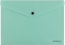 Documentenmap met drukknoop A4 Pastelini groen