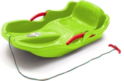 bobs en plastique avec dossier et freins baby mix speed bob vert