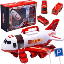 WOOPIE Firefighting Aircraft Transporter with 3 Cars and Accessories
