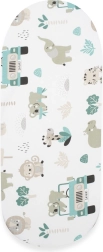 Drap-housse en coton pour landau NEW BABY Safari 35 × 75 cm