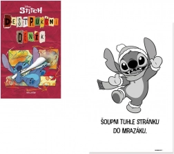 destructiedagboek Stitch pocket 13 × 20 cm