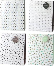 Gift Bag with Dots 32 x 26 x 10 cm