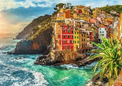 TREFL Puzzle Premium Plus Photo Odyssey: Riomaggiore, Italy – 1000 Pieces