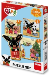Baby puzzel Bing en vrienden 3-in-1 (3, 4, 5 stukjes)