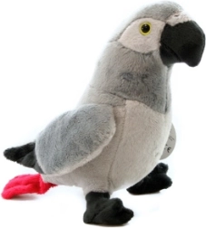 Plush Gray Parrot 20 cm