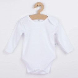 Babybody met lange mouwen Bobas Fashion wit