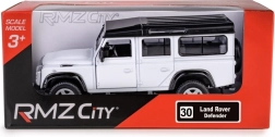 Metalen model land rover defender 110 1:35 wit – rmz city