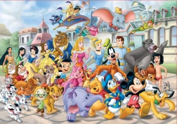 Puzzle Disney défilé de personnages 200 pièces Educa