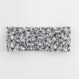 Katoenen baby haarband New Baby Be Happy (0–3 maanden)