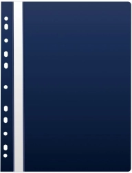 Snelle binder met europerforatie A4 donkerblauw