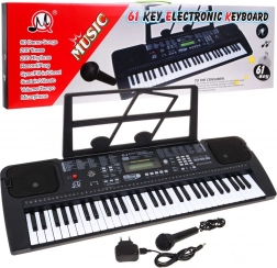 Electronic Keyboard with Microphone for Kids 5+ MP3 Metronome Radio USB