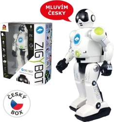 Interactieve robot Zigy zwart