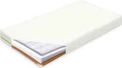 Children’s Mattress NEW BABY Classy 140 × 70 × 11 cm buckwheat–foam–coconut with Aloe Vera cover