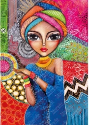 Puzzle brunette 1000 pièces MAGNOLIA