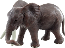 Figurine éléphant en plastique 13 cm