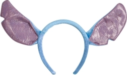 Headband with Ears STITCH – blue plush