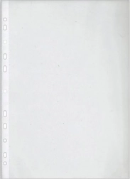 Prospecthoes A4, transparant, 100 stuks